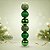 Bolas De Natal em Tubo - Verde - Brilho, Fosco e Glitter - 4cm - 6 unidades - Cromus - Rizzo - Imagem 1