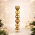 Bolas De Natal em Tubo - Ouro - Brilho, Fosco e Glitter - 4cm - 6 unidades - Cromus - Rizzo - Imagem 1