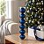 Bolas De Natal em Tubo - Azul - Perolada - 8cm - 6 unidades - Cromus - Rizzo - Imagem 6