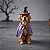 Enfeite Decorativo de Halloween em Resina - Cachorro Vira-Lata Bruxo - 12x6x8cm - 1 unidade - Cromus - Rizzo - Imagem 1