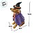 Enfeite Decorativo de Halloween em Resina - Cachorro Vira-Lata Bruxo - 12x6x8cm - 1 unidade - Cromus - Rizzo - Imagem 5