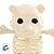 Enfeite Decorativo de Halloween - Esqueleto Ursinho - 12x13x7cm - 1 unidade - Cromus - Rizzo - Imagem 3