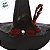 Chapéu de Bruxa Preto com Flores e Caveira - Valentina - 50cm - 1 unidade - Cromus - Rizzo - Imagem 3