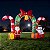Arco Natalino Inflável com LED - Bivolt - 270cm - 1 unidade - PartiuFesta - Rizzo - Imagem 1