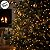 Cordão de LED Luz Âmbar com Fio Verde 1500 Leds - 60m Bivolt - 1 unidade - Cromus - Rizzo - Imagem 7