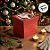 Caixa Cubo - Papai Noel - 15x15x15cm - 1 unidade - Cromus - Rizzo - Imagem 5