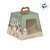 Caixa para Panetone 100g com Visor e Alça - Belem - 10x10x9cm - 10 unidades - Cromus - Rizzo - Imagem 3