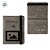 Porta Passaporte em Couro PU com Elástico Personalize com Logo - Cinza - 14,8x11cm - 1 unidade - Rizzo - Imagem 2