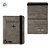Porta Passaporte em Couro PU com Elástico Personalizado com Nome- Cinza - 14,8x11cm - 1 unidade - Rizzo - Imagem 2