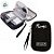 Necessaire Organizadora Porta Cabos Personalizado com Nome- Preto - 19x12x3,5cm - 1 unidade - Rizzo - Imagem 3