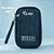 Necessaire Organizadora Porta Cabos Personalizado com Nome - Azul - 19x12x3,5cm - 1 unidade - Rizzo - Imagem 1