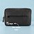 Necessaire Masculina Personalizado com Nome - Preto - 23x15x7cm - 1 unidade - Rizzo - Imagem 1