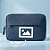 Necessaire Masculina Personalize com Logo - Azul - 23x15x7cm - 1 unidade - Rizzo - Imagem 1