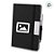 Kit Caderno e Caneta Personalize com Logo - Preto - 22x19,5cm - 1 unidade - Rizzo - Imagem 4