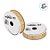 Fita de Cetim 15mm x 10m - Feliz Natal Ouro - ECF003H Cor 529 - Rolo 10m - 1 unidade - Progresso - Rizzo - Imagem 3