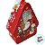 Lata de Natal de Metal para Pendurar - Vermelha Merry Christmas - 8,5x10,5x4cm - 1 unidade - Rizzo - Imagem 3