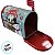 Mini Lata de Metal de Natal - Caixa de Correio Vermelho e Verde - Boneco de Neve - 9x5x6cm - 1 unidade - Rizzo - Imagem 5
