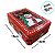 Lata de Natal de Metal com Visor - Vermelha Boneco de Neve Noel - 13x19x6cm - 1 unidade - Rizzo - Imagem 6