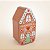 Lata de Natal de Metal - Casa de Doces com Coração - 6x12,5x6cm - 1 unidade - Rizzo - Imagem 1