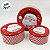 Kit Latas de Natal de Metal Redondas - Papai Noel - 3 unidades - Rizzo - Imagem 3