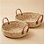 Kit Cesta Decorativa Paracanas em Seagrass com Alça Clara - 2 unidades - Rizzo - Imagem 1