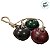 Enfeite Decorativo De Natal - Corda Com Sinos Coloridos - 40cm - 1 unidade - Rizzo - Imagem 4