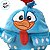 Pelúcia Dupla Face - Galinha Pintadinha - Galinha e Pintinho - 15x22x9cm - 1 unidade - Toyng - Rizzo - Imagem 6