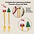 Kit Garfos Para Sobremesa de Natal - Presente e Árvore de Natal - 17cm - 2 unidades - Rizzo - Imagem 6