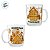 Caneca de Vidro de Natal - Um Doce Natal - 330mL - 1 unidade - Rizzo - Imagem 2