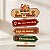 Plaquinha de Natal MDF - Gingerbread Family - 18 cm - 1 unidade - Rizzo - Imagem 1
