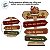 Plaquinha de Natal MDF - Gingerbread Family - 18 cm - 1 unidade - Rizzo - Imagem 2