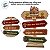 Plaquinha de Natal MDF - Gingerbread Family - 18 cm - 1 unidade - Rizzo - Imagem 5