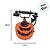 Enfeite Decorativo De Halloween Com Som e Luz - Telefone Abóbora - 28,5x24x16cm - 1 unidade - Cromus - Rizzo - Imagem 4