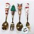 Kit Talheres de Natal - 17cm - 4 unidades - Rizzo - Imagem 3