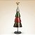 Árvore de Natal de Ferro - Branco, Verde, Vermelho e Preto - 15x53x15cm - 1 unidade - Rizzo - Imagem 1