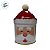 Lata de Metal de Natal - Papai Noel com Pompom - 9,3x15,2cm - 1 unidade - Rizzo - Imagem 2
