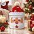 Lata de Metal de Natal - Papai Noel com Pompom - 9,3x15,2cm - 1 unidade - Rizzo - Imagem 5