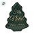 Lata de Natal de Metal - Vamos Celebrar - Verde - 18,4x15,2x6,5 cm - 1 unidade - Rizzo - Imagem 2