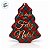 Lata de Natal de Metal - Te Desejo Um Feliz Natal - Vermelho e Verde - 18,4x15,2x6,5 cm - 1 unidade - Rizzo - Imagem 2
