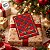 Cartão de Natal - Ho Ho Ho - Vermelho - 9,5x13,7cm - 1 unidade - Rizzo - Imagem 5