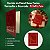 Cartão de Natal - Boas Festas - Vermelho e Dourado - 9,5x13,7cm - 1 unidade - Rizzo - Imagem 6