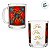 Caneca de Vidro de Natal - Ho Ho Ho Feliz Natal - 330mL - 1 unidade - Rizzo - Imagem 2