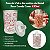 Pote de Vidro Hermético de Natal - Doce Candy Cane - 630ml - 1 unidade - Rizzo - Imagem 6