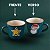 Caneca de Porcelana Personalizado Natal - Verde Escuro - 70ml - 1 unidade - Rizzo - Imagem 1
