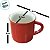 Caneca de Porcelana Personalizado Frutinhas - Morango - 70ml - 1 unidade - Rizzo - Imagem 2