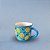 Caneca de Porcelana Personalizado Frutinhas - Limão - 70ml - 1 unidade - Rizzo - Imagem 1
