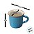 Caneca de Porcelana Personalizado Frutinhas - Limão - 70ml - 1 unidade - Rizzo - Imagem 2