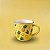 Caneca de Porcelana Personalizado Frutinhas - Abacaxi - 70ml - 1 unidade - Rizzo - Imagem 1