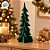 Árvore de Natal Decorativa em Resina - Flocado Verde - 20cm - 1 unidade - Cromus - Rizzo - Imagem 5