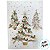 Cartão de Natal Musical Decorado - Árvore Decorada - 14,5x20cm - 1 unidade - Rizzo - Imagem 3